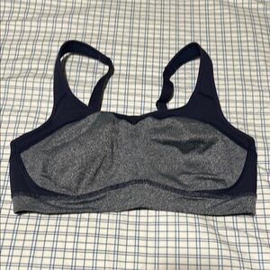 Champion Gray and Blue, High Intensity Sports Bra